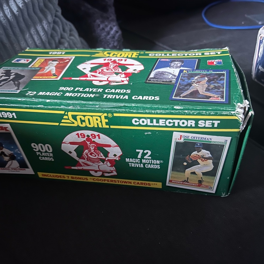 1991 Score MLB cards whole set